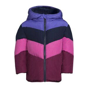 *NEW* Size 4T.  Swiss Tech Toddler Girls Puffer Jacket with Hood